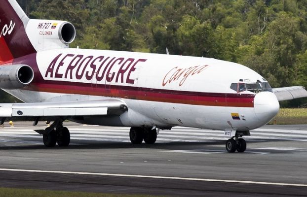 Boeing 727 катастрофира в Колумбия