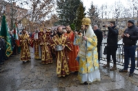 Андон Балтаджиев извади кръста в Гоце Делчев