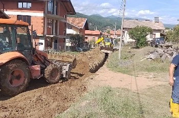 Само 2 дни ВиК - Благоевград ремонтира водопровод в село Дагоново