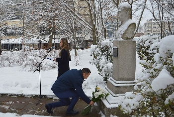 Паметта поета Пейо Яворов бе почетев Благоевград