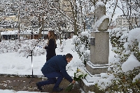 Паметта на поета Пейо Яворов бе почетена в Благоевград