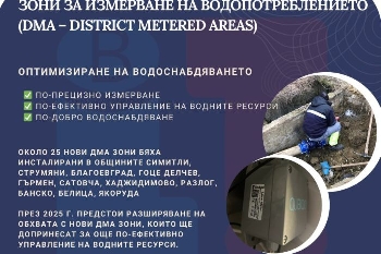 ВиК ЕООД с иновативен метод подобрява управлението на водата