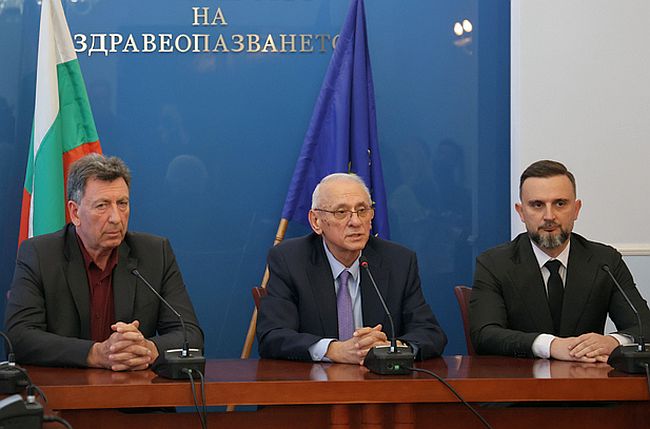 Снимка: Пресцентър, МЗ
