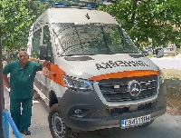 Нова линейка ще вози пациенти в общините Кресна и Струмяни Нова линейка ще вози пациенти в общините Кресна и Струмяни