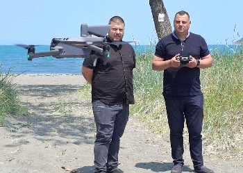 Дрон ще следи незаконни обекти по плажовете край Бургас
