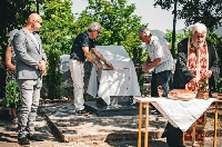 В Крупник откриха паметна плоча в чест на бежанците от село Зарово В Крупник откриха паметна плоча в чест на бежанците от село Зарово