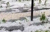 Градушка като орех разплака стопаните в Гърмен, започва оглед на щетите Градушка като орех разплака стопаните в Гърмен, започва оглед на щетите