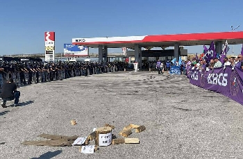 Дежавю! Напрежение, сблъсъци и арест протеста горските АМ Тракия