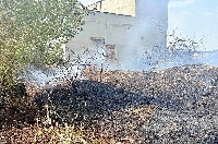 Огнеборци и доброволци спряха пожар в бившата спиртоварна на Крупник Огнеборци и доброволци спряха пожар в бившата спиртоварна на Крупник