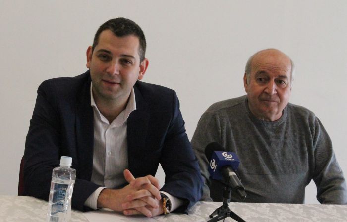 Димитър Делчев и инж. Стоян Стоянов