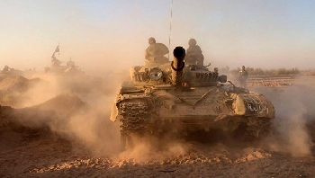 САА навлезе в опорни пунктове на Ислямска държава край Меядин