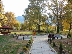 Паркът в село  Сапарево с нова детска площадка и кът за отдих