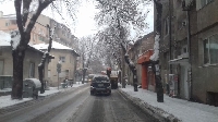 11 машини чистят улиците от снега в Благоевград