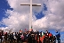 Осветиха 22-метров кръст на историческия връх Кръста край Ракитна