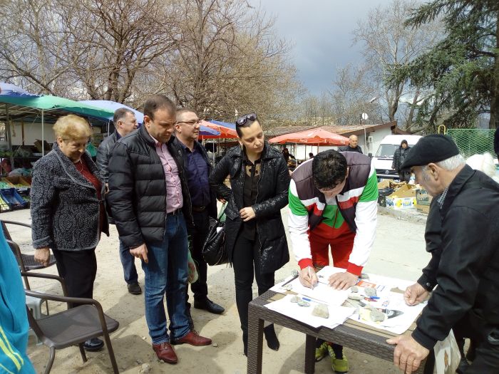 Снимки: Пресцентър-БСП