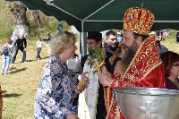 Владика с литургия и водосвет за празника на Сандански