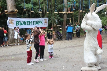 Въженият парк  безплатен за инициативата  България спортува